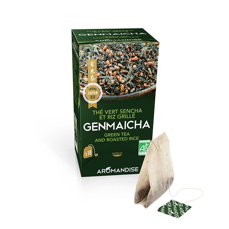 Aromandise Genmaicha de uji infusettes bio 18x2g - 8401